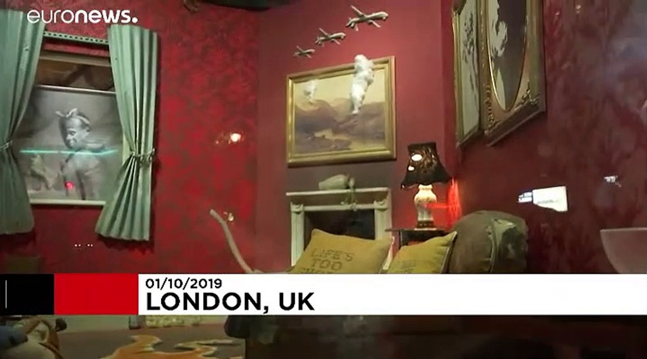 14 Tage lang: Banksy im Schaufenster - Laden bleibt zu