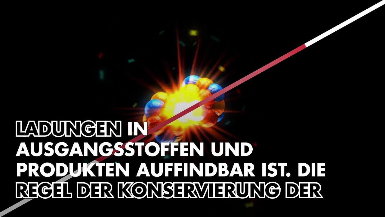 Eine chemische Gleichung ausgleichen