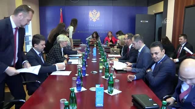 Bakan Kasapoğlu, Karadağ Ekonomi Bakanı Sekulic ile görüştü