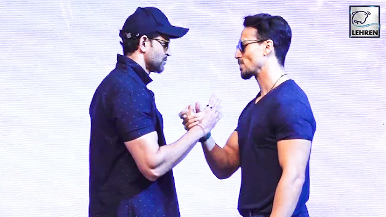 Hrithik and Tiger's face-off at WAR Success Meet