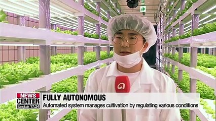 Urban smart farm starting at Sangdo station