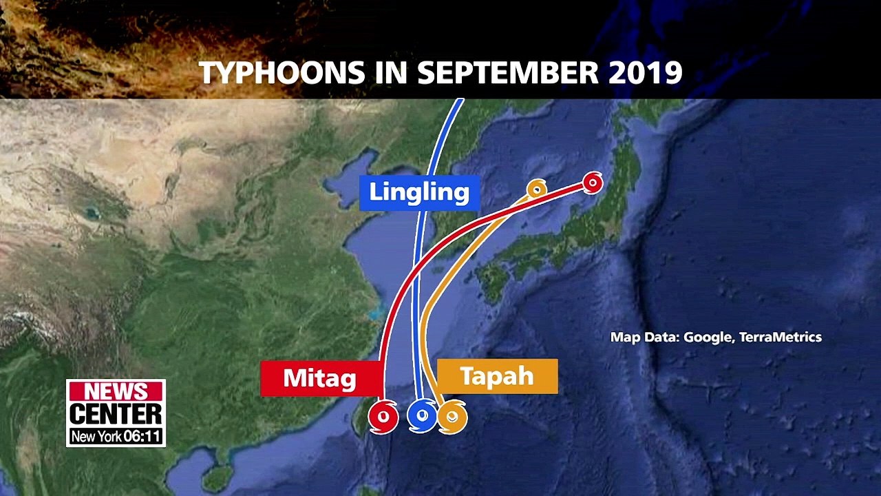 Climate change to be blamed for series of autumn typhoons