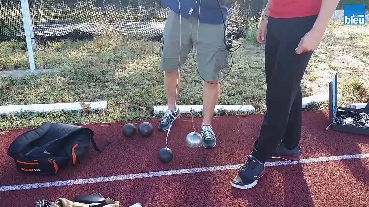 J'ai testé pour vous . .. le lancer du poids et le lancer du marteau .