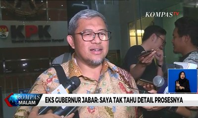 Kasus Suap Meikarta, KPK Periksa Mantan Gubernur Jabar