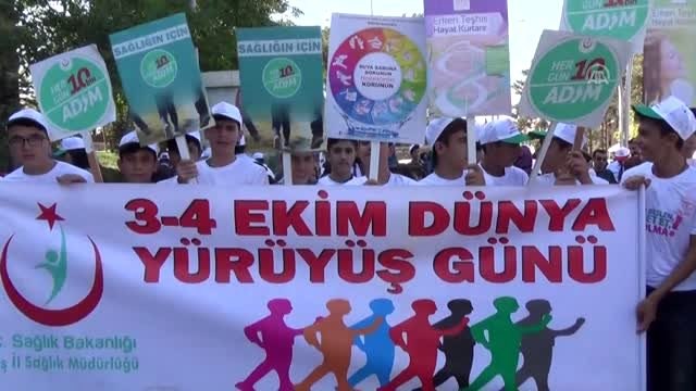 Dünya Yürüyüş Günü etkinliği