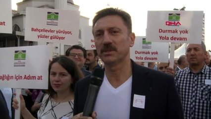 Belediye personeli mesaiye yürüyerek gitti