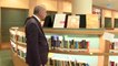 Cumhurbaşkanı erdoğan cumhurbaşkanlığı külliyesi kütüphanesini inceledi