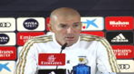 8e j. - Zidane : ''On n’a pas le droit à l’erreur''