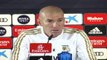 8e j. - Zidane : ''On n’a pas le droit à l’erreur''