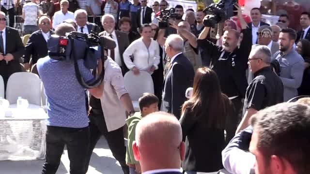 Kılıçdaroğlu, Orman bölge Müdürlüğü binasının temel atma törenine katıldı