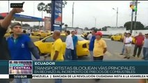 Ecuatorianos denuncian represión policial contra protestas pacíficas