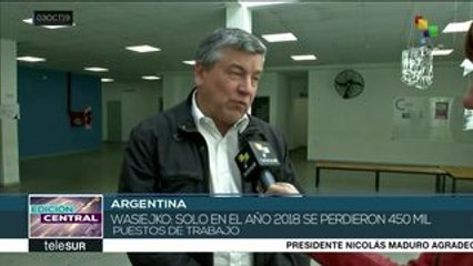 Argentina: aumenta número de desocupados y se profundiza la crisis