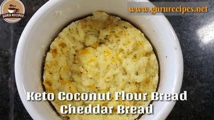 Keto Coconut Flour Bread | Cheedar Cheese Bread