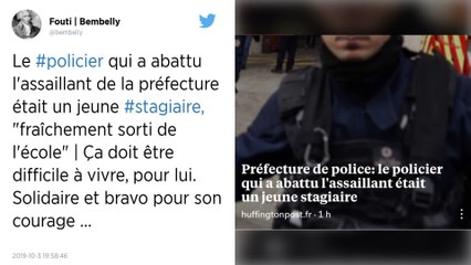 Agression à la préfecture de police : le stagiaire, qui a tué l’assaillant, n’était là que depuis 6 jours