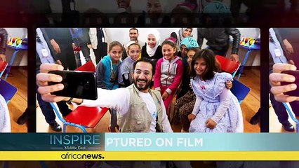 Action man Steven Seagal & actress Hend Sabry attend El Gouna Film Festival