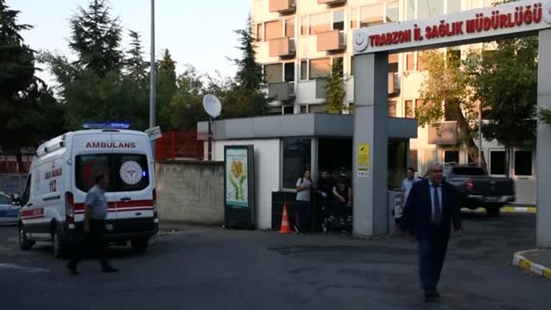 trabzon il saglik mudurlugunde yangin dailymotion video