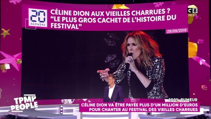 Céline Dion sera payée 1 million d'euros pour chanter au Festival des Vieilles Charrues cet été