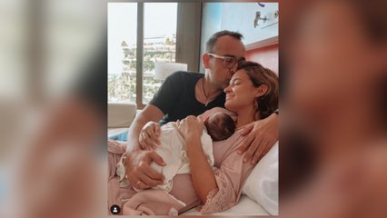 Laura Escanes publica la primera foto de su hija Roma