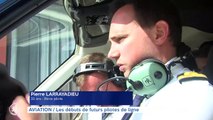AVIATION Les débuts de futurs pilotes de ligne