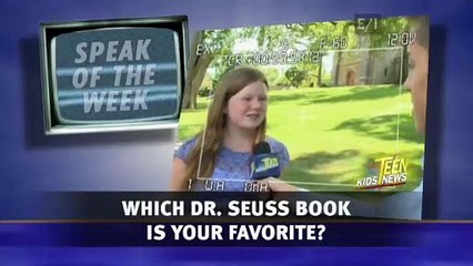 Speak of the Week: Which Dr. Seuss Book  is your favorite?