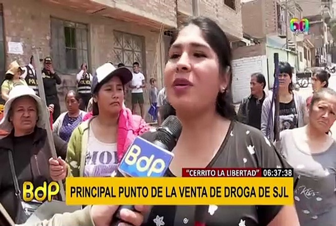 Cerrito la Libertad: vecinos y PNP se unen para combatir delincuencia