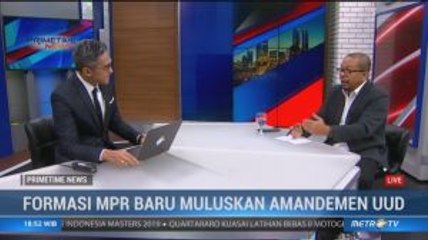 Formasi MPR Baru Muluskan Amandemen UUD