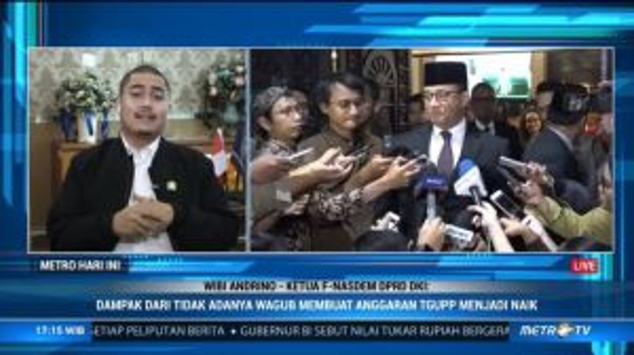 Sinergi DPRD DKI dengan Gubernur Anies