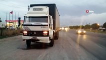 İzmir'de feci kaza... Motosikletle kamyonun çarpıştığı kazada anne ve oğlu hayatını kaybetti