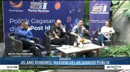 Jelang Kongres ke-2, NasDem Gelar Diskusi Publik