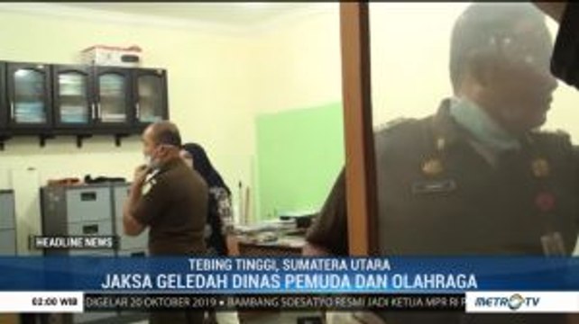 Kejaksaan Geledah Kantor Dispora Tebing Tinggi