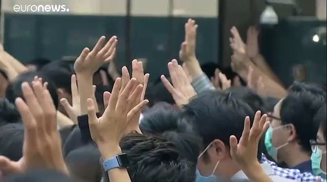 فيديو: حكومة هونغ كونغ تحظر ارتداء الأقنعة خلال المظاهرات