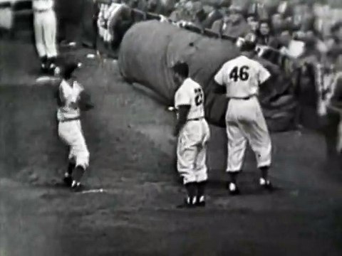 MLB 1952 World Series G7 - New York Yankees @ Brooklyn Dodgers - Full Game 480p 4of4