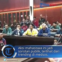 Viral Video Mahasiswa Teriak Tidak Percaya