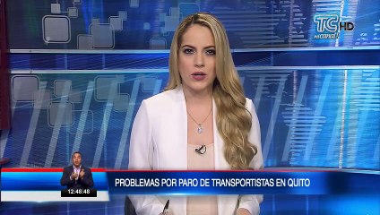 Paro de transportistas sigue ocasionando dificultades en Quito