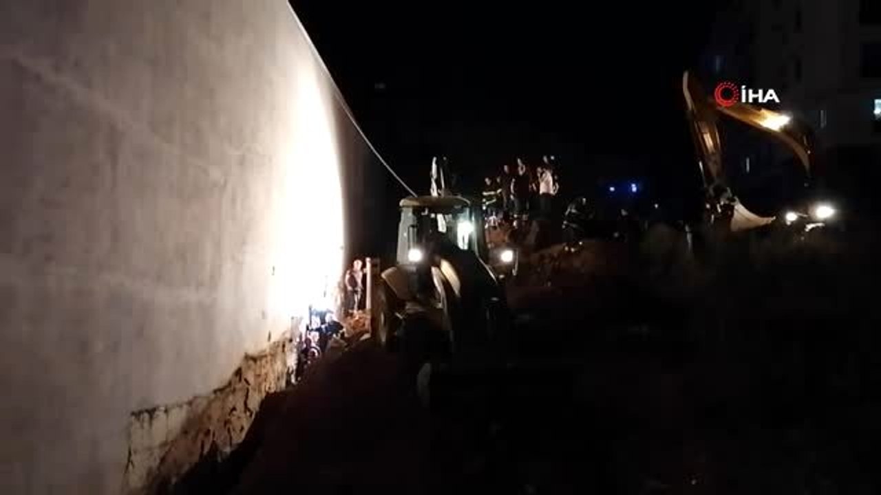 Kanalizasyon inşasında toprak kayması: 1 ölü