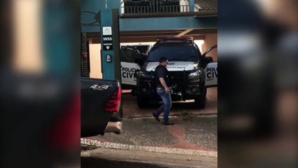 Alessandro Meneghel é detido para cumprir sentença de 29 anos por morte de policial federal