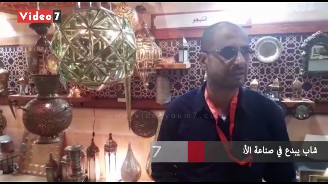 شاب يبدع في صناعة الأشكال باستخدام وحدات الإضاءة بـ تراثنا