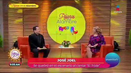 ¡José Joel llora en pleno escenario al interpretar &#039;El Triste&#039;!
