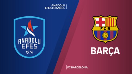 Anadolu Efes Istanbul - FC Barcelona Highlights | Turkish Airlines EuroLeague, Regular Season Round 1
