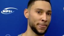 Ben Simmons Claps Back At Reporter Who Asked Him If He's Made Any 3's Yet