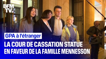 Download Video: GPA à l'étranger: la Cour de cassation statue en faveur de la famille Mennesson