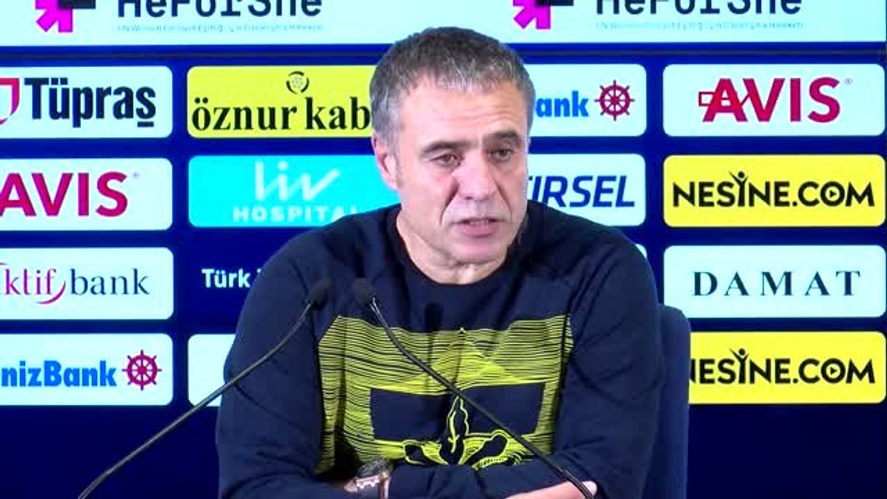 Spor fenerbahçe teknik direktörü ersun yanal maç sonu konuştu