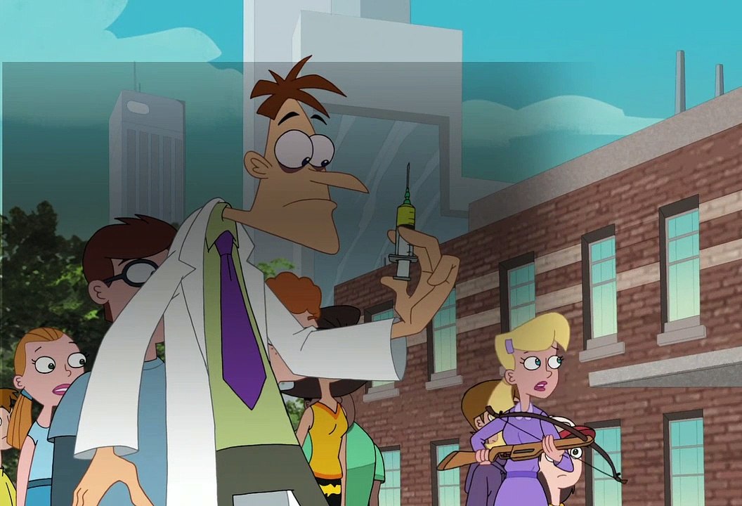 Phineas and Ferb - S04E45-E46 - Doof 101 & Fathers Day (1080p WEB-DL x265 HEVC 10bit AAC 2.0 RCVR) [UTR]