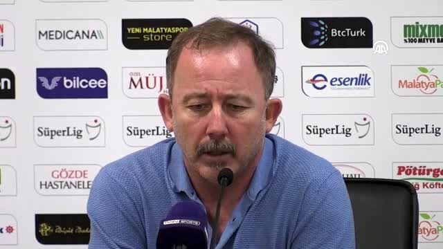 BtcTurk Yeni Malatyaspor-Yukatel Denizlispor maçının ardından - Sergen Yalçın
