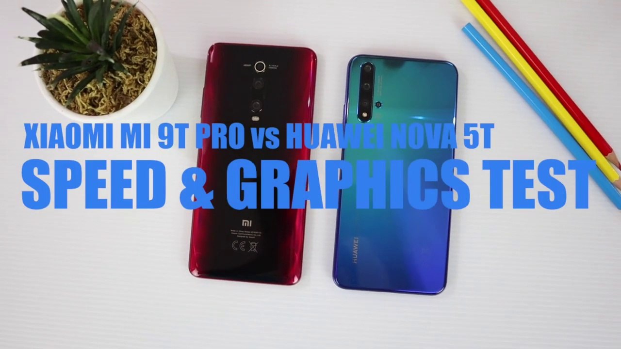 Xiaomi Mi 9T Pro vs Huawei Nova 5T SPEED TEST