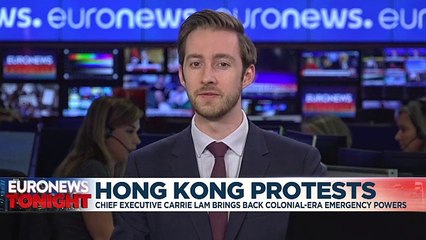 Hong Kong government invokes emergency powers in effort to 'end violence'