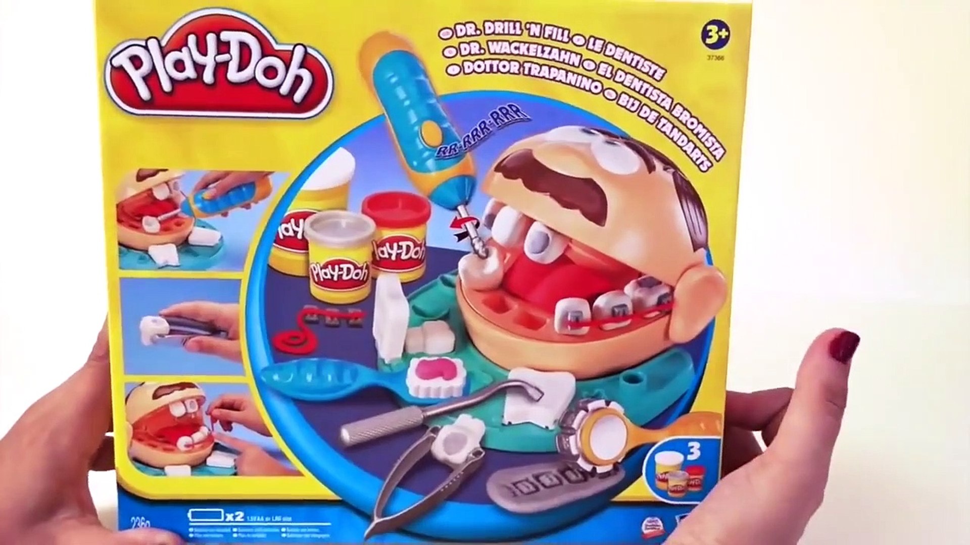 dientes de play doh
