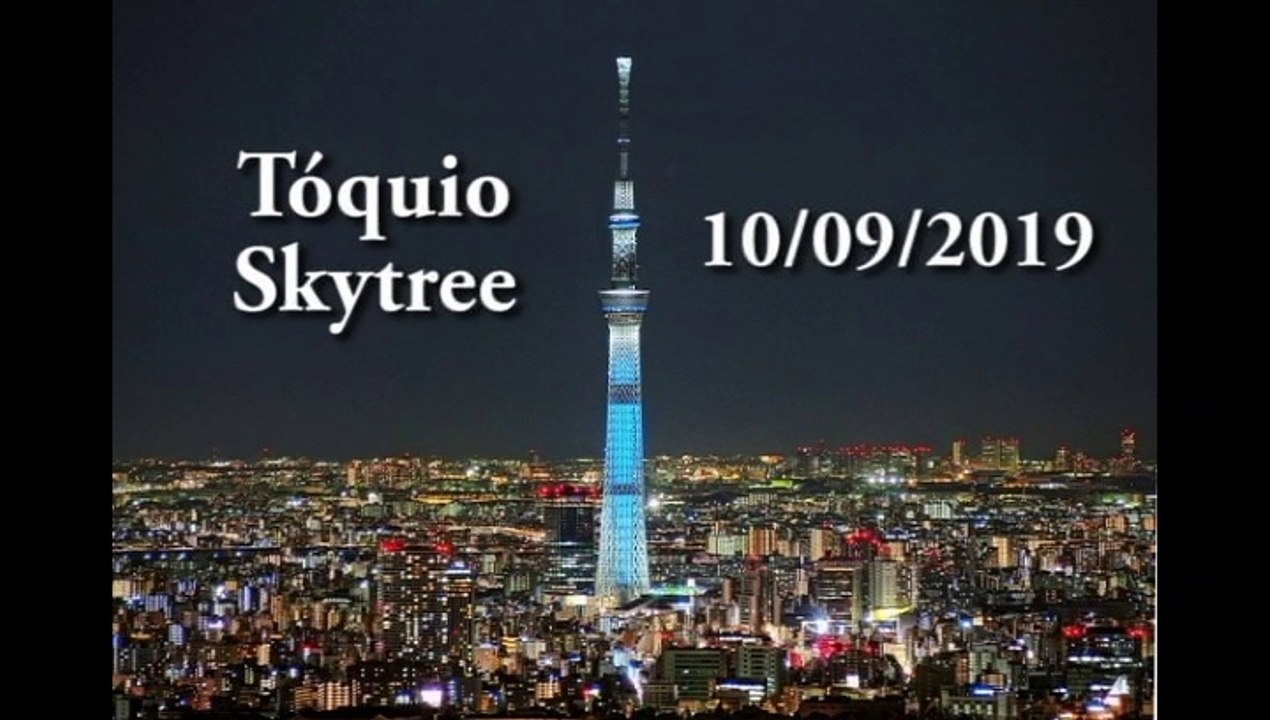 Tóquio Sky Tree Tower - 10 de setembro de 201