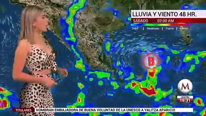 El clima para mañana 5 de octubre, con Jessica de Luna