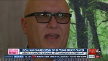 Local man shares story of battling breast cancer